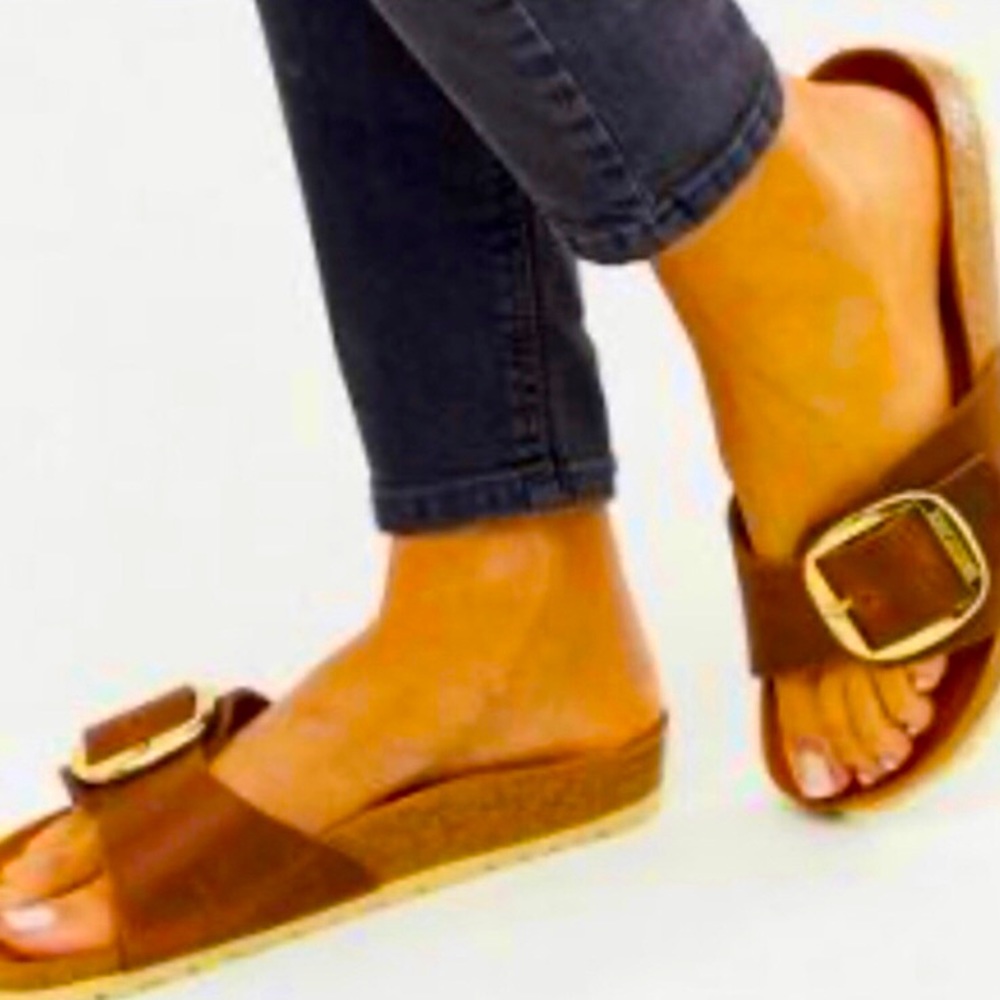 Birkenstock Madrid Big Buckle Oiled Leather